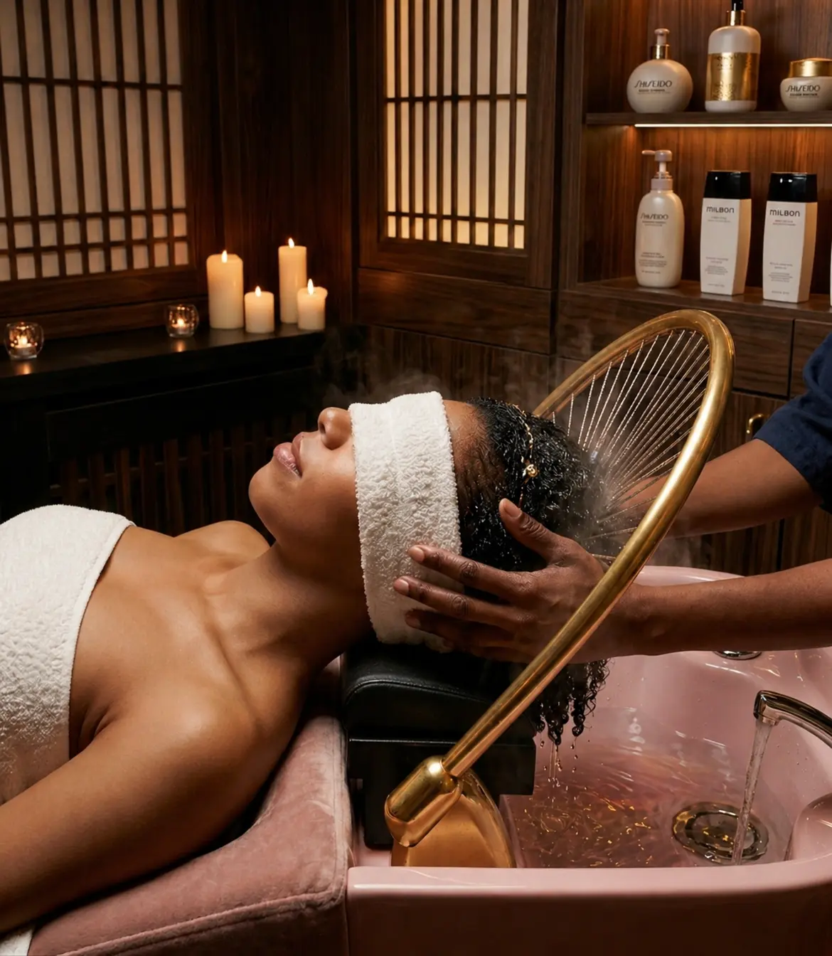 Luxury spa atmosphere
