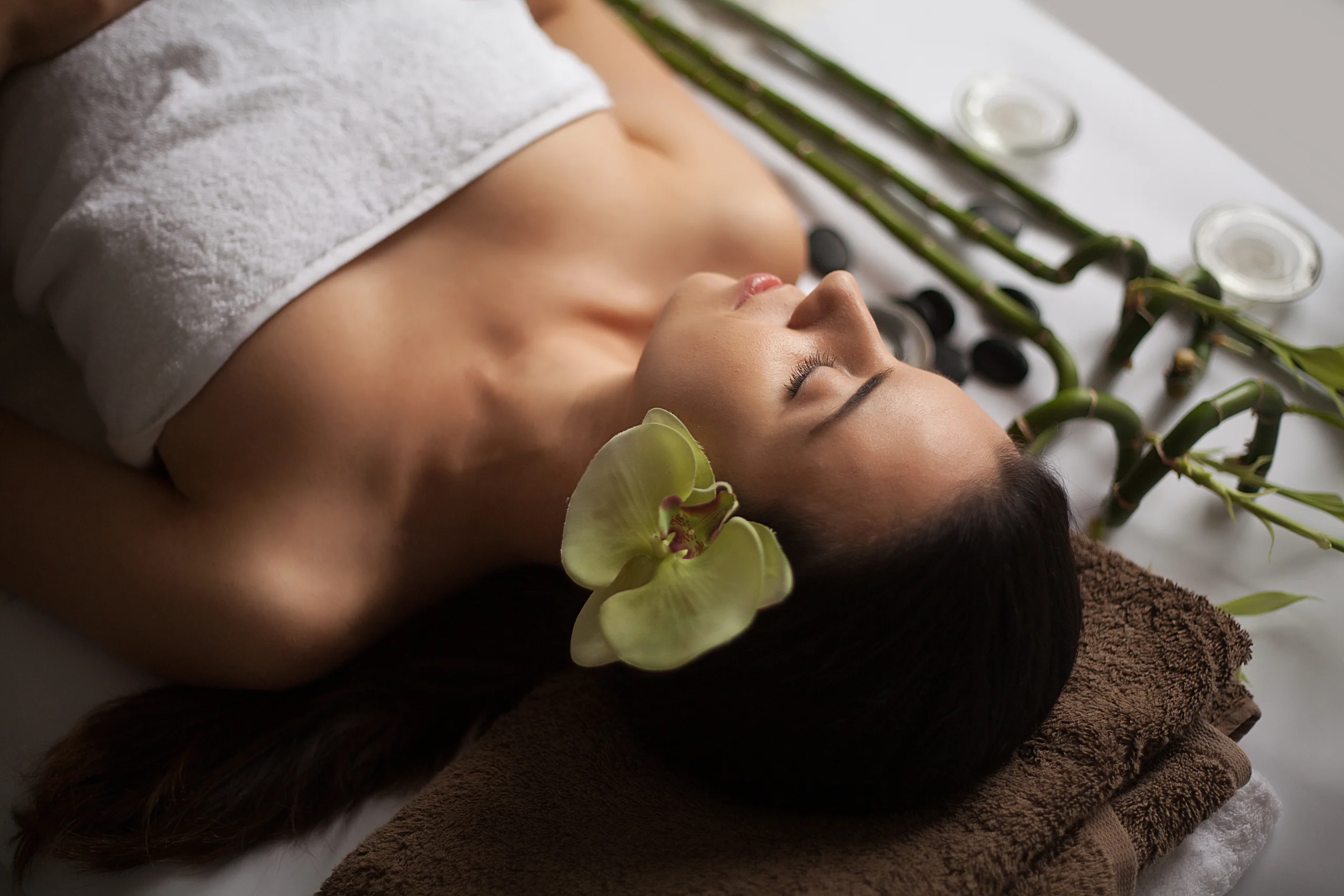 Luxury spa atmosphere